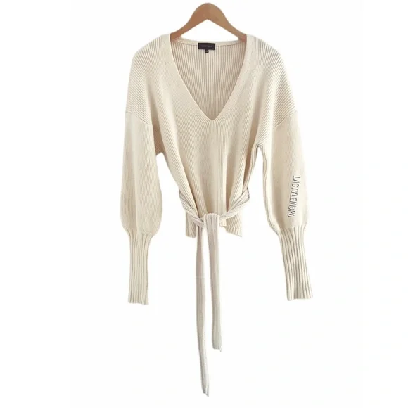 MAJORELLE Sweaters Revolve Majorelle Sweater Bow Creamy White